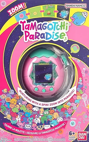 TAMAGOTCHI VIRTUAL PET PARADISE PINK LAND